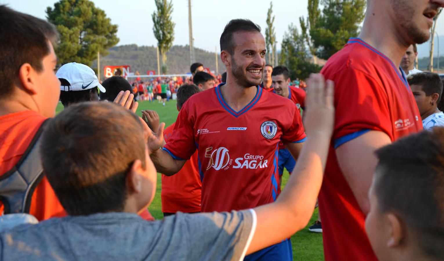 Calahorra vibró con su equipo