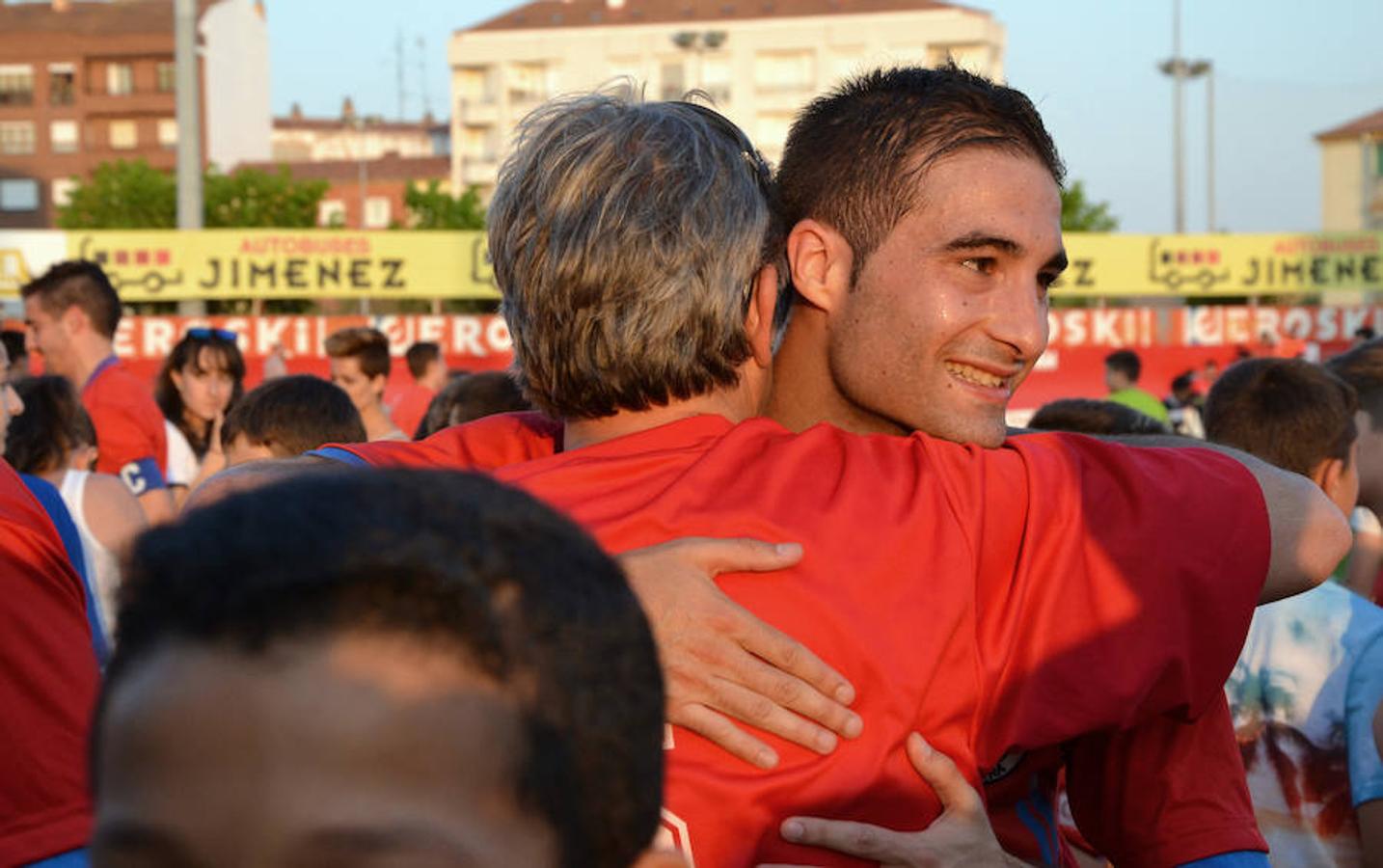 Calahorra vibró con su equipo