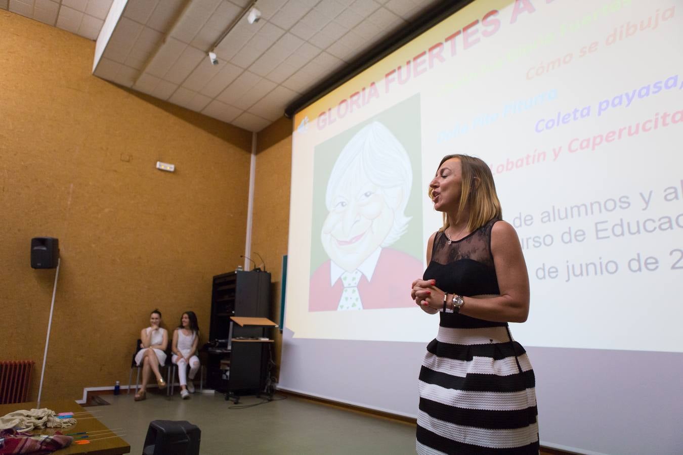 Doscientos alumnos de Infantil disfrutan en la Universidad de La Rioja de la actividad conmemorativa del centenario de Gloria Fuertes