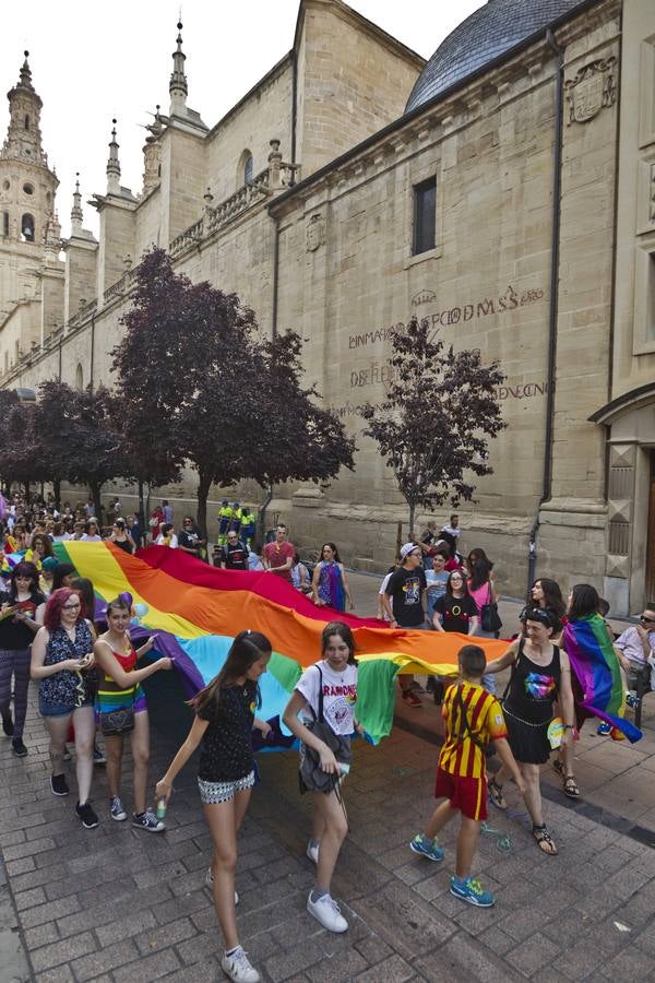 Manifestación del orgullo LGTBi en Logroño