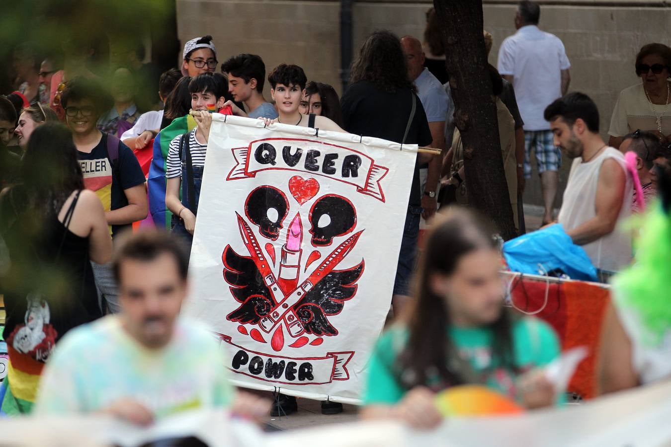 Manifestación del orgullo LGTBi en Logroño