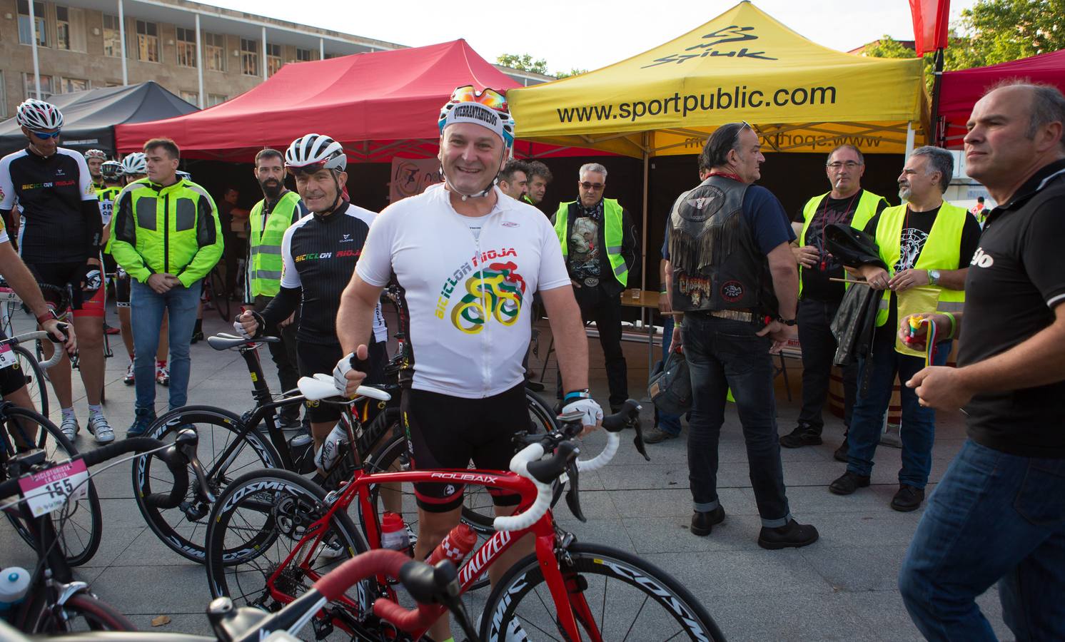 Primera marcha cicloturista de La Rioja