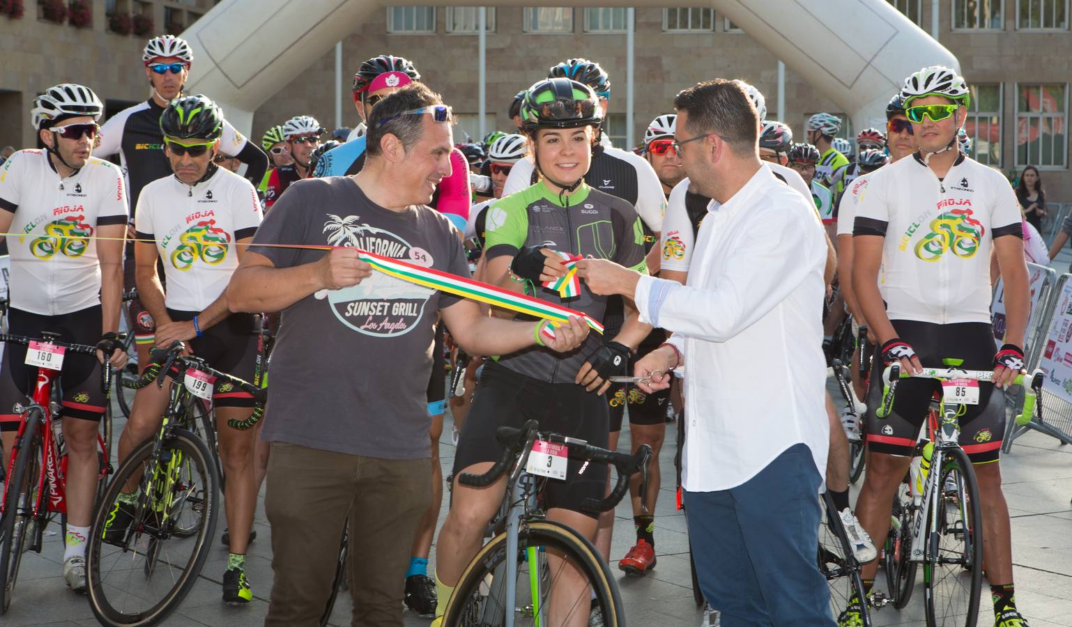 Primera marcha cicloturista de La Rioja