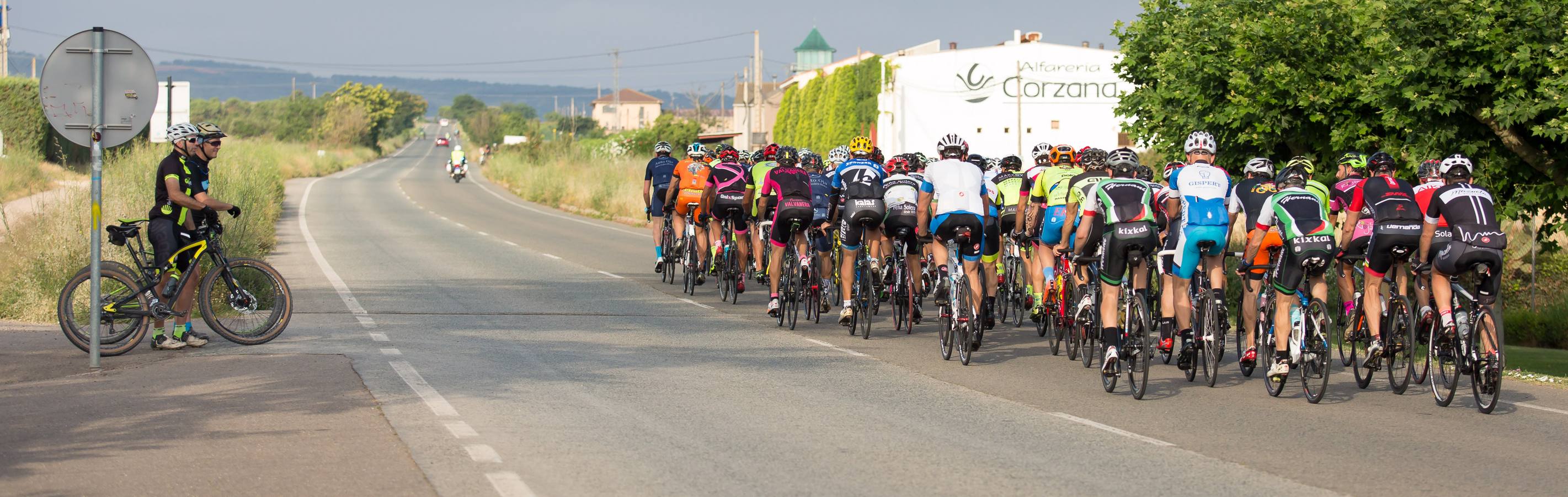 Primera marcha cicloturista de La Rioja