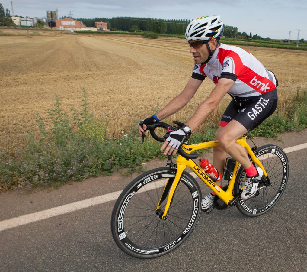 Primera marcha cicloturista de La Rioja