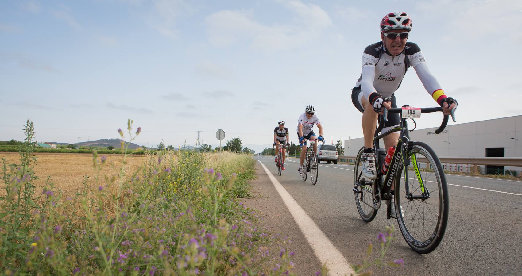 Primera marcha cicloturista de La Rioja