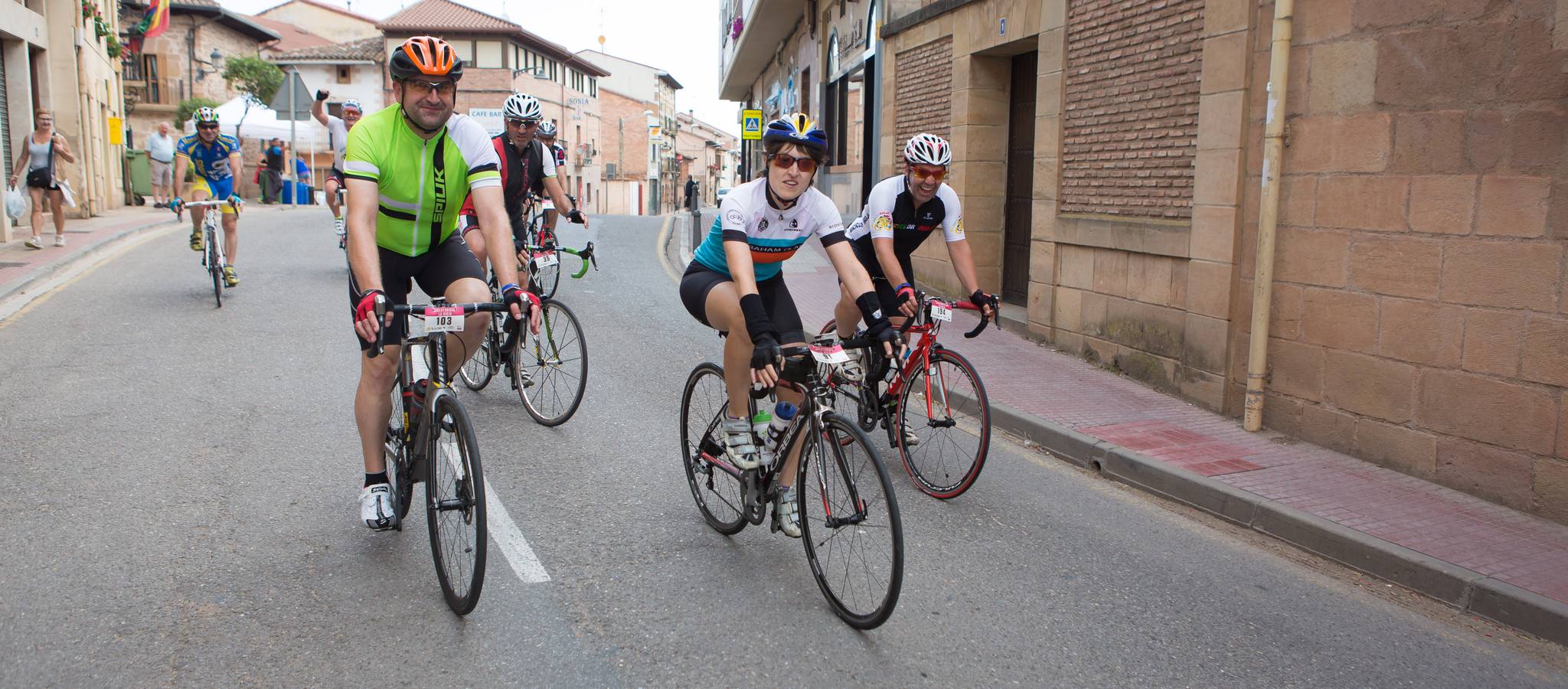 Primera marcha cicloturista de La Rioja