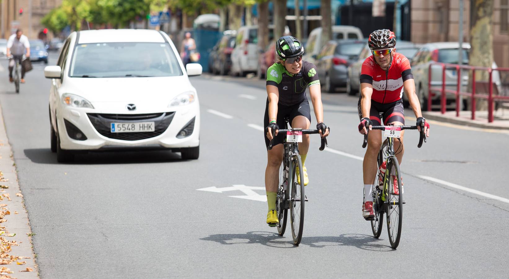 Primera marcha cicloturista de La Rioja