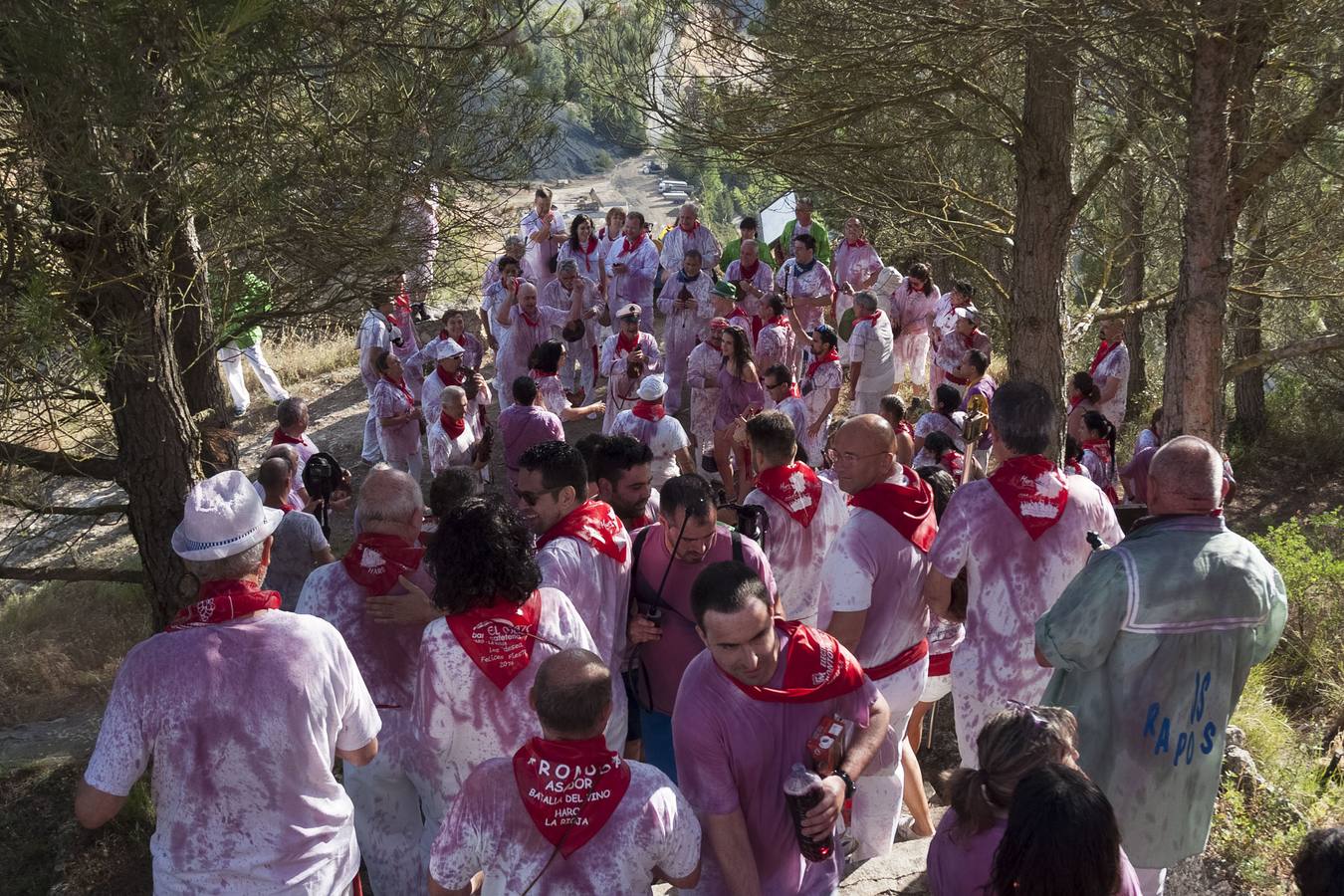 Haro vive su Batalla del Vino