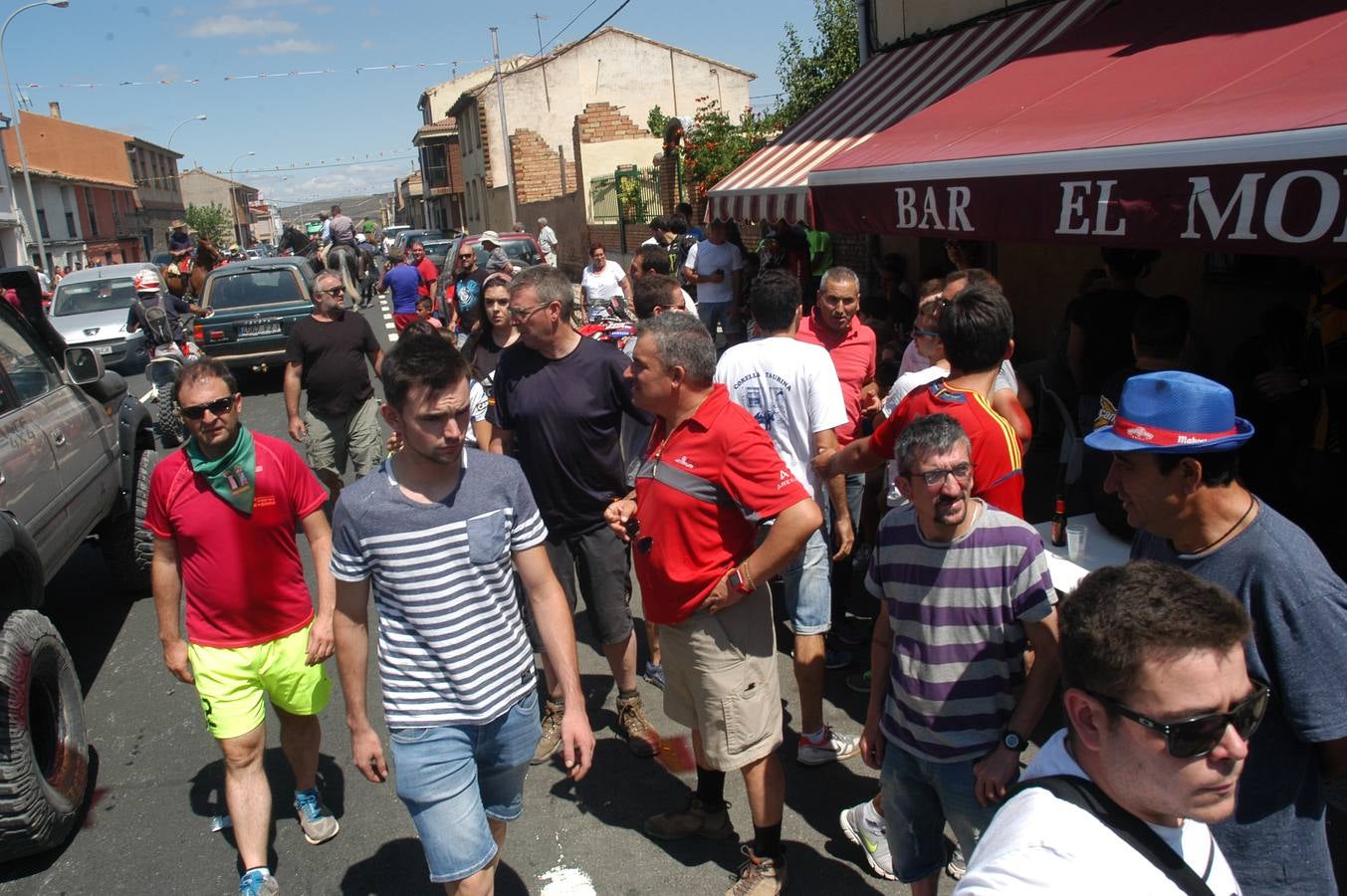 Las imágenes del tradicional festejo durante las fiestas de Valverde