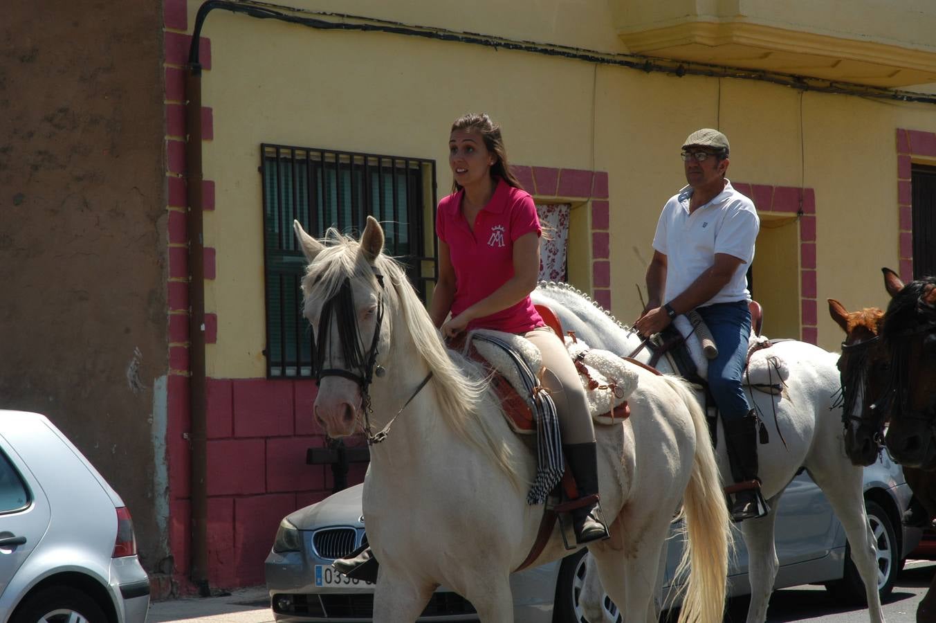 Las imágenes del tradicional festejo durante las fiestas de Valverde