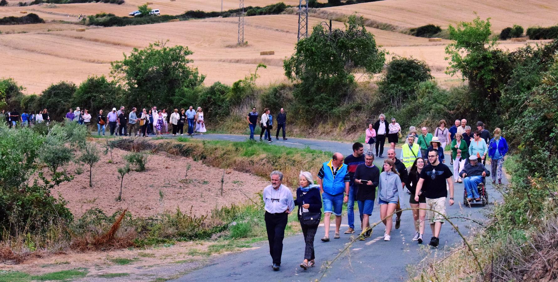 Las imágenes del certamen de 'land art' en Santa Lucía