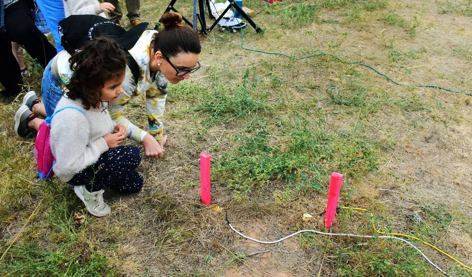 Las imágenes del certamen de 'land art' en Santa Lucía