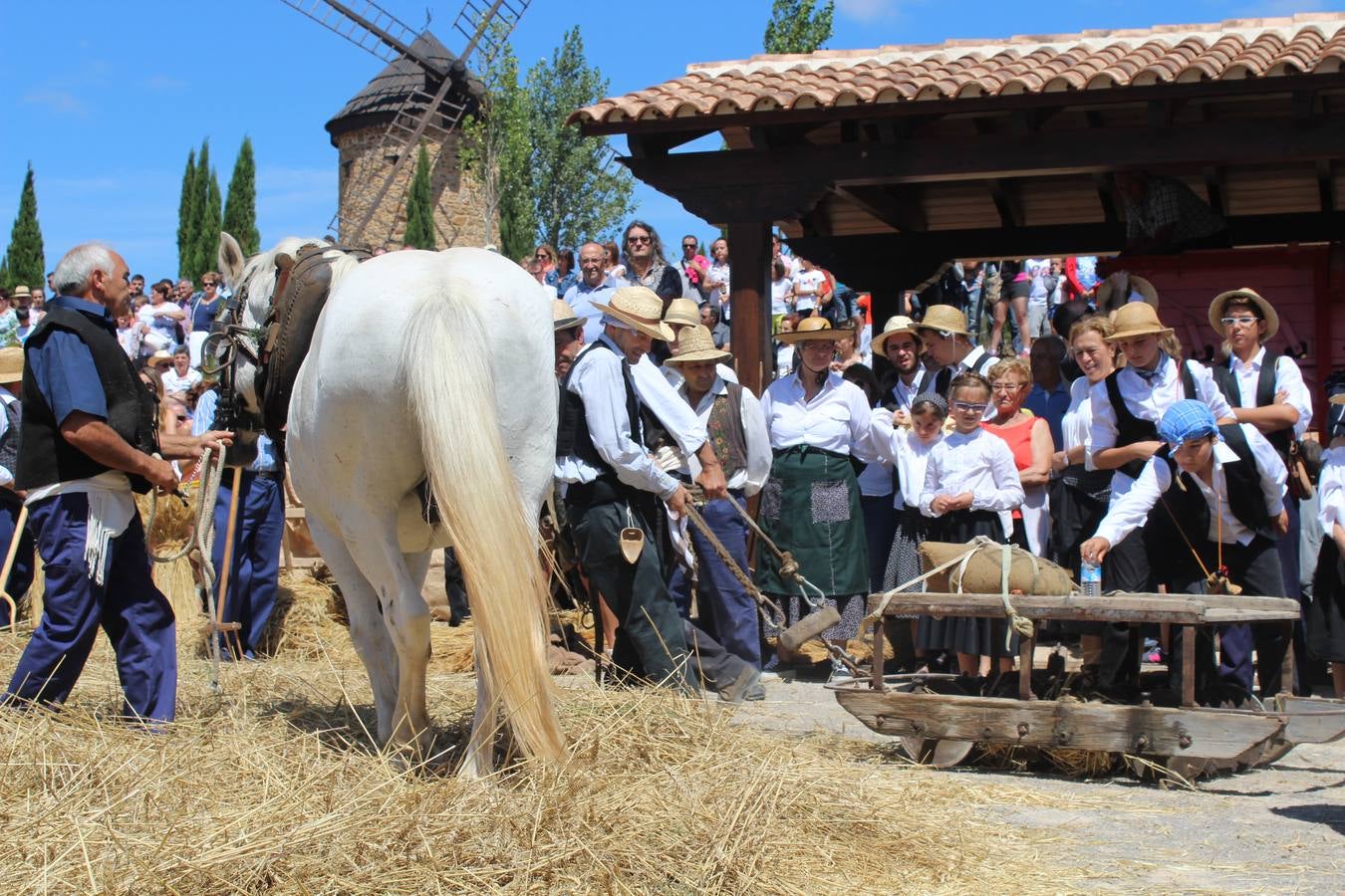 Ocón celebra la fiesta de la molienda