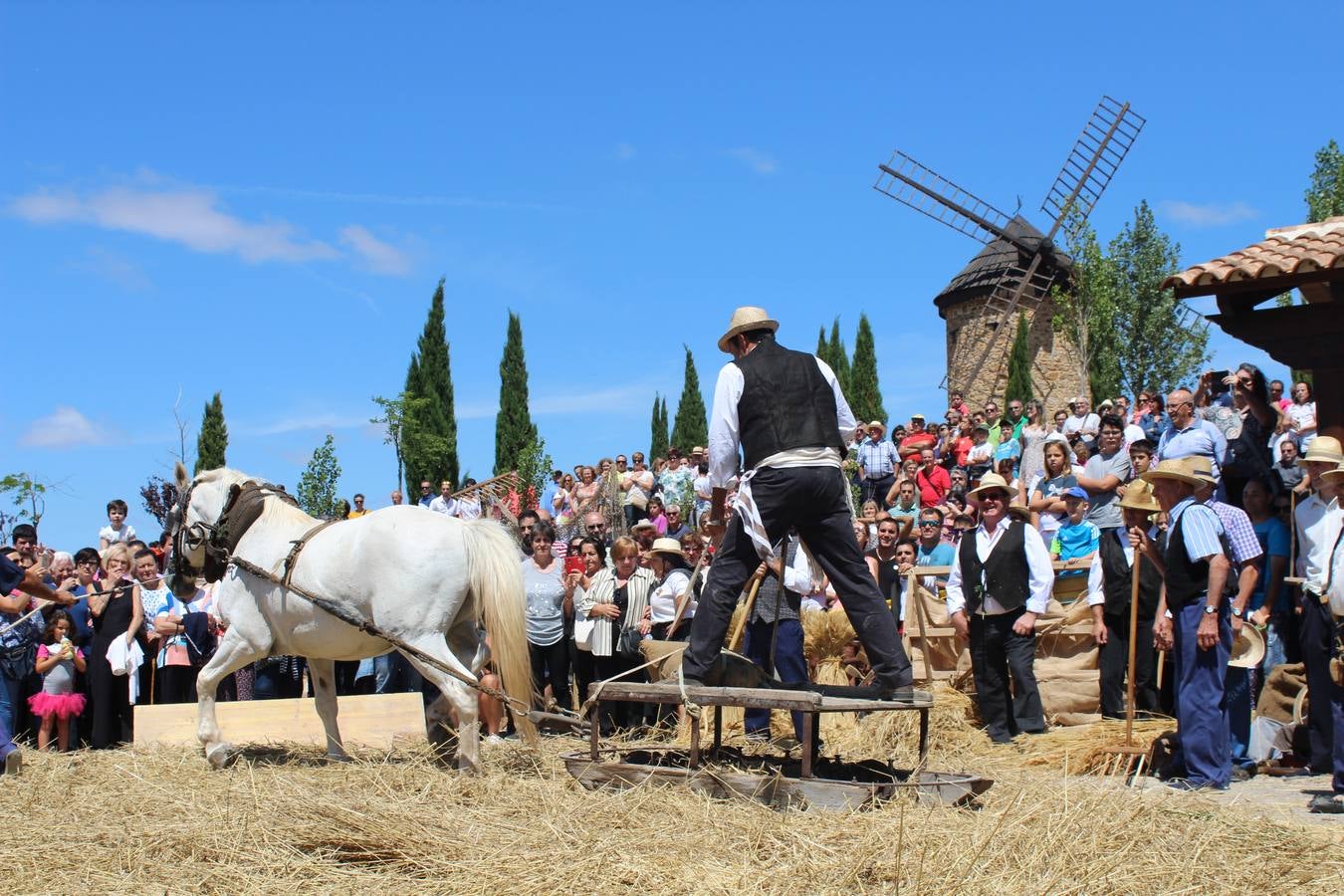 Ocón celebra la fiesta de la molienda