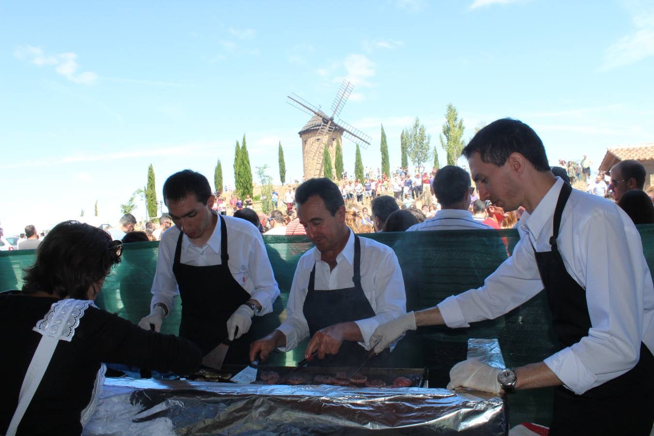 Ocón celebra la fiesta de la molienda