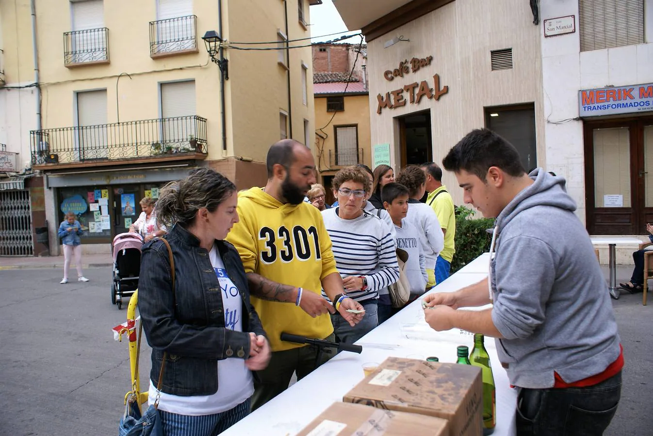 La imágenes de la iniciativa que seestrenaba en Nájera