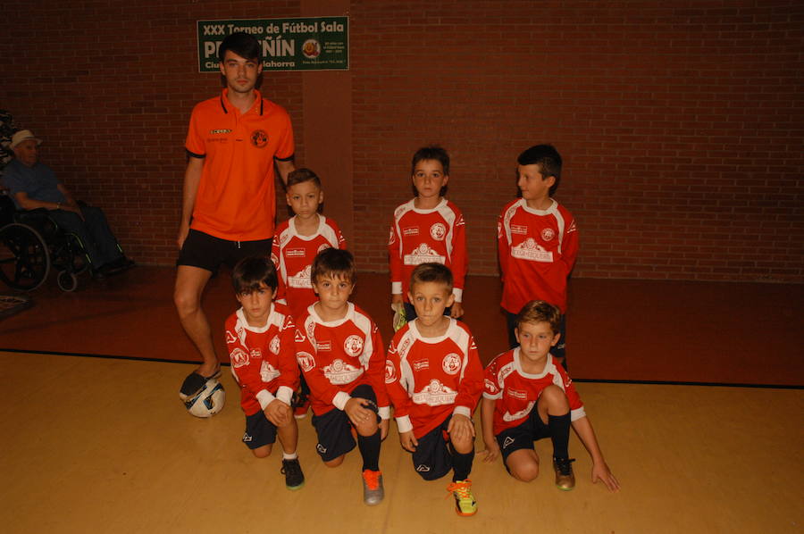 Este fin de semana se ha disputado en el pabellón del colegio Quintiliano los treinta años del torneo de fútbol sala Pequeñín Ciudad de Calahorra.