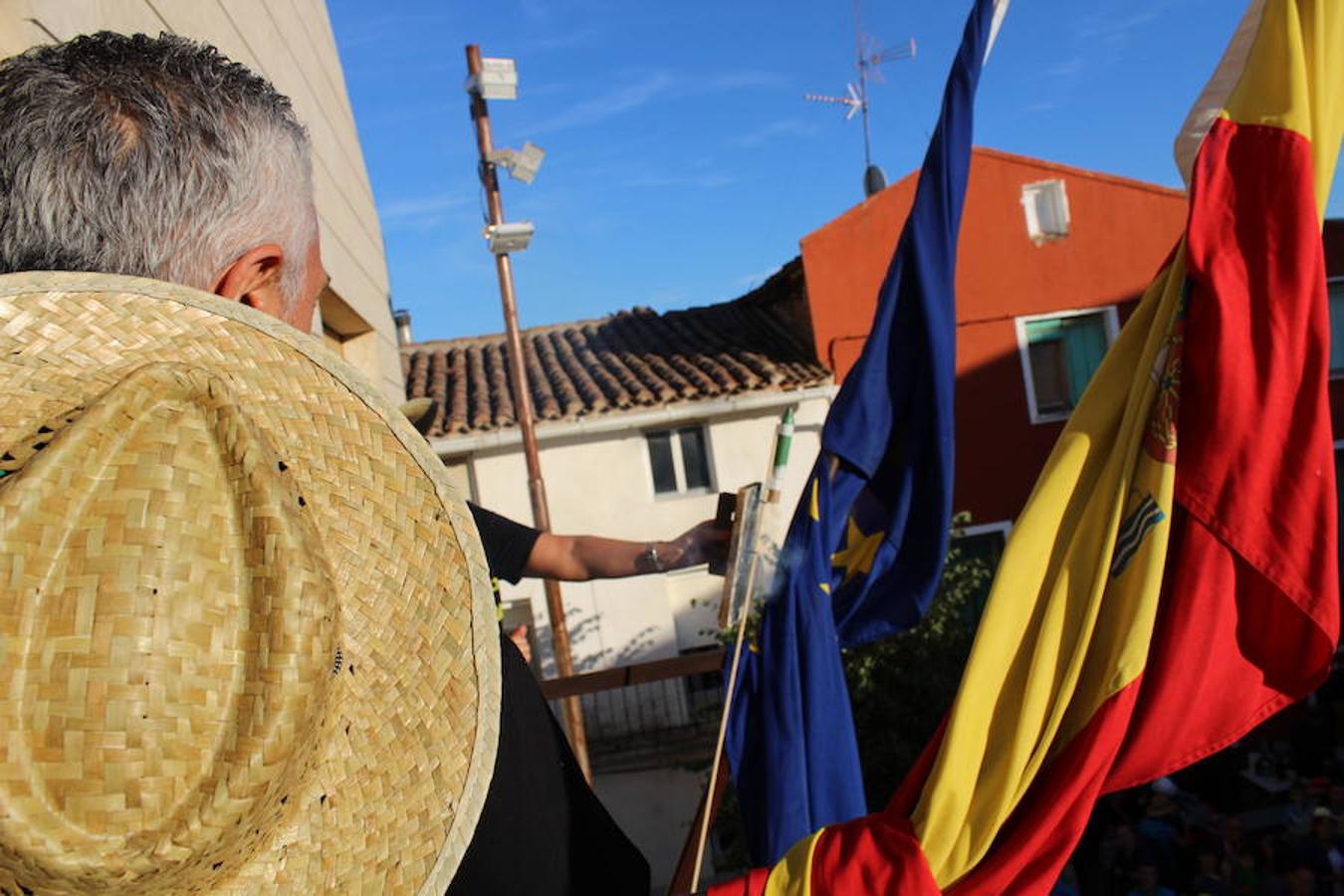 Galilea celebra las fiestas de San Roque y tras el chupinazo y el trago de zurracapote inician unas celebraciones muy participativas que se van a dilatar hasta el miércoles