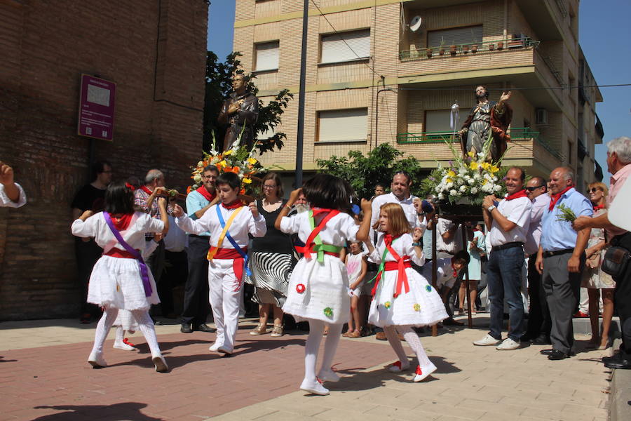 Los alfareños vivieron la tercera jornada de sus fiestas en honor a sus patronos, San Roque y San Ezequiel.