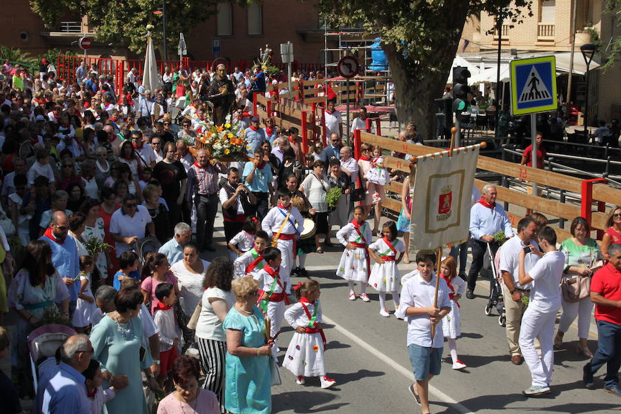 Los alfareños vivieron la tercera jornada de sus fiestas en honor a sus patronos, San Roque y San Ezequiel.