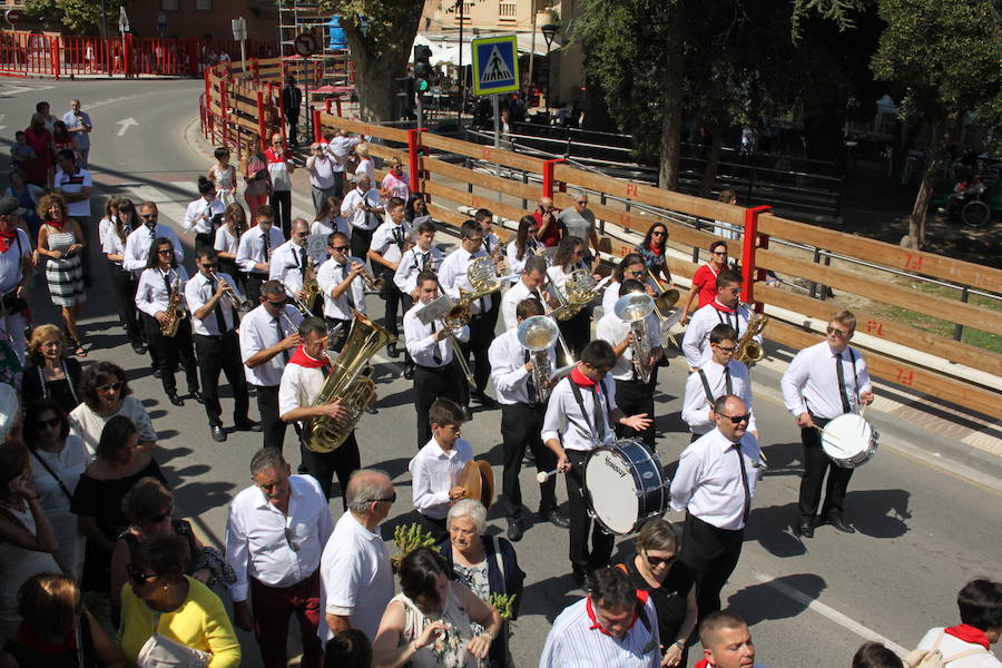 Los alfareños vivieron la tercera jornada de sus fiestas en honor a sus patronos, San Roque y San Ezequiel.