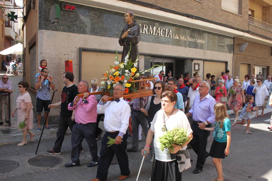 Los alfareños vivieron la tercera jornada de sus fiestas en honor a sus patronos, San Roque y San Ezequiel.