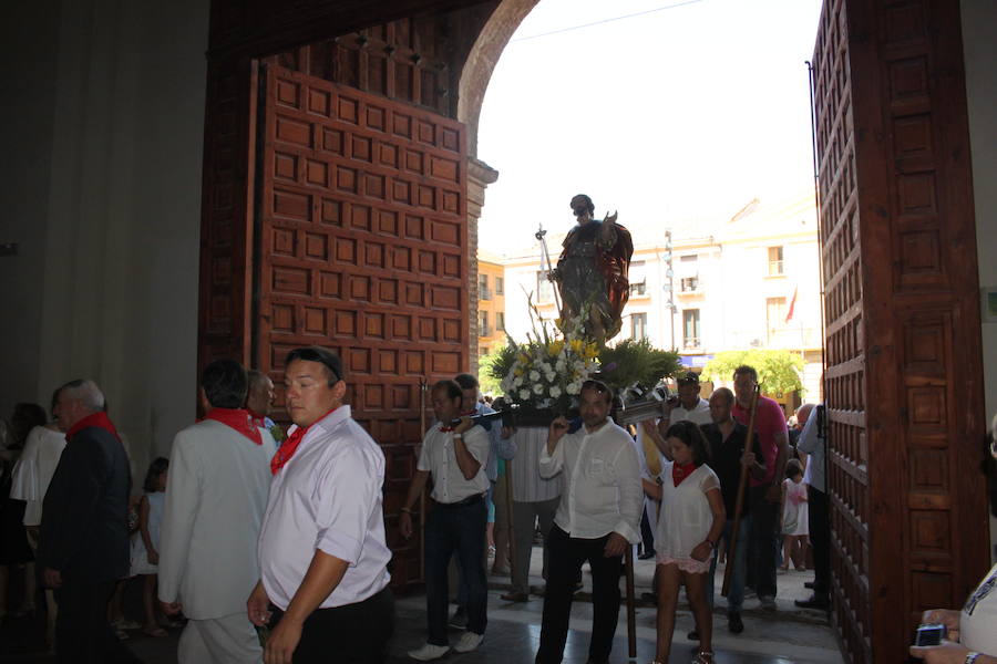 Los alfareños vivieron la tercera jornada de sus fiestas en honor a sus patronos, San Roque y San Ezequiel.