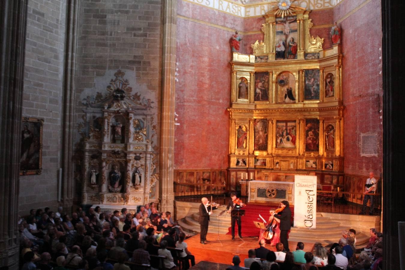 Recital de La Real Cámara en el monasterio de La Piedad de Casalarreina abriendo el Festival de Música Antigua Clássica,