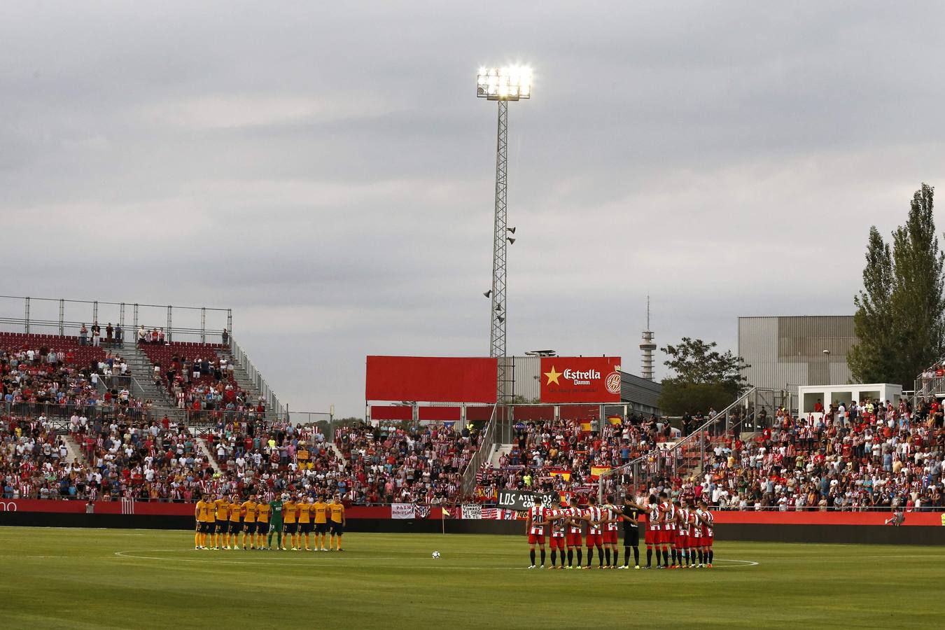 Empate entre Girona y Atlético en el debut del equipo catalán en Primera.