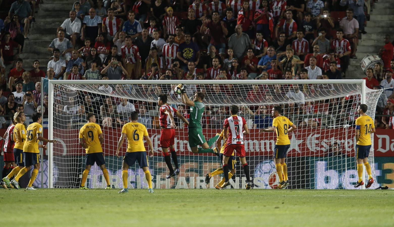 Empate entre Girona y Atlético en el debut del equipo catalán en Primera.