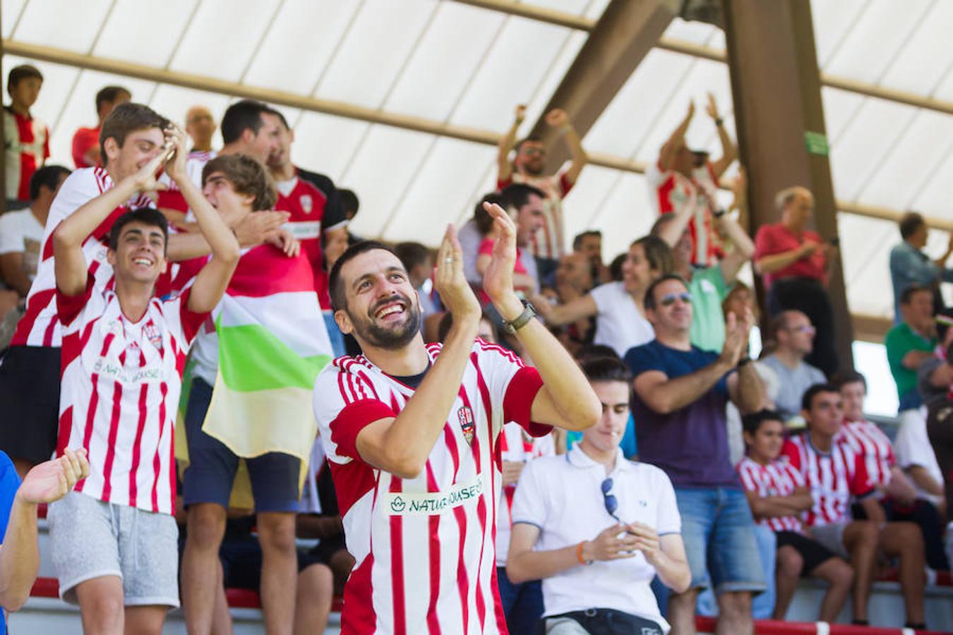 Gran comienzo de la UDL en Bilbao. La victoria riojana por 1-2 frente al Bilbao Athletic otorga al bloque de Sergio Rodríguez una energía extra en el arranque liguero. El buen trabajo colectivo revertió en un un triunfo convincente.