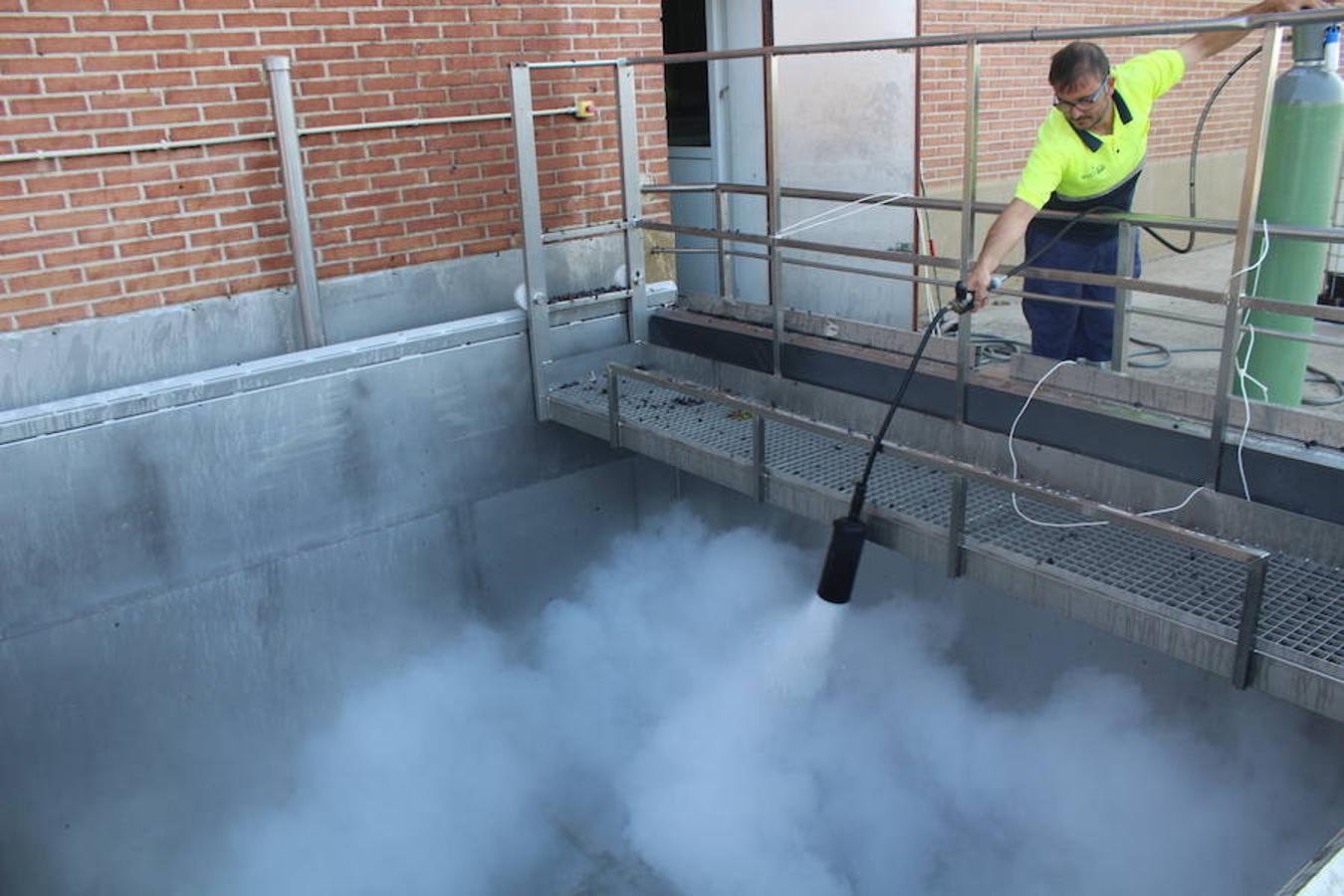 Blanca, tinta... La vendimia ha comenzado. Muy tempranera, eso sí, pero ya se ha puesto en marcha. Varias fincas de las localidades navarras del entorno de Azagra y San Adrián ya se han puesto manos a la obra. En unos casos de manera mecanizada y, en otros, a base de tijera y corquete.