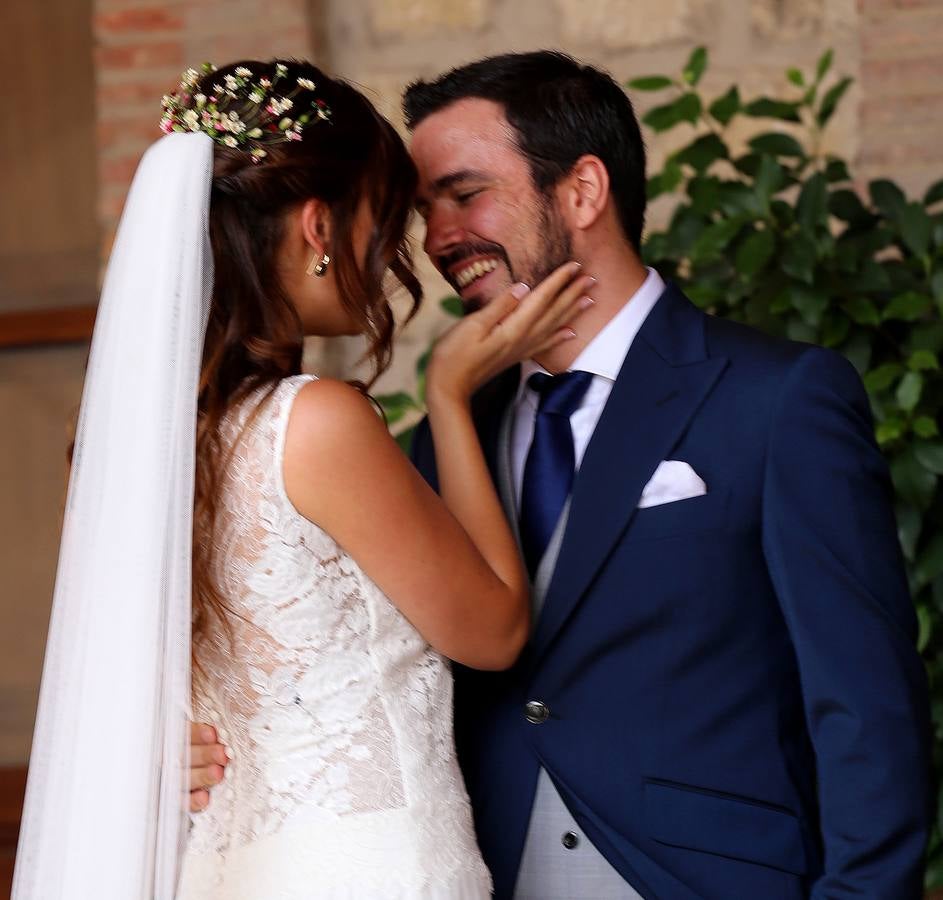 Boda de Alberto Garzón en Cenicero
