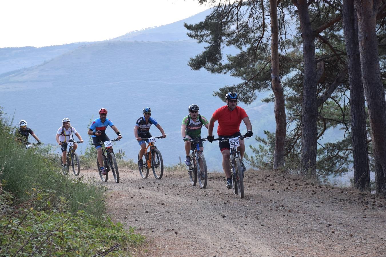 Las imágenes de la prueba ciclista de la localidad serrana