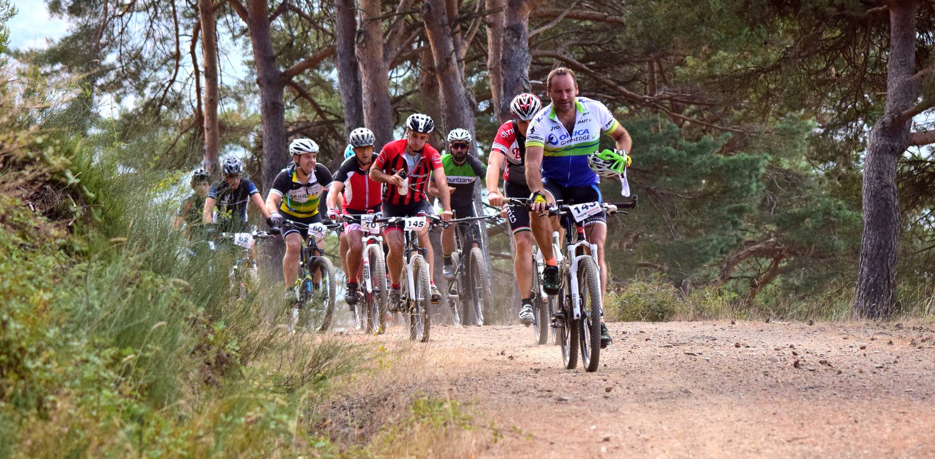 Las imágenes de la prueba ciclista de la localidad serrana
