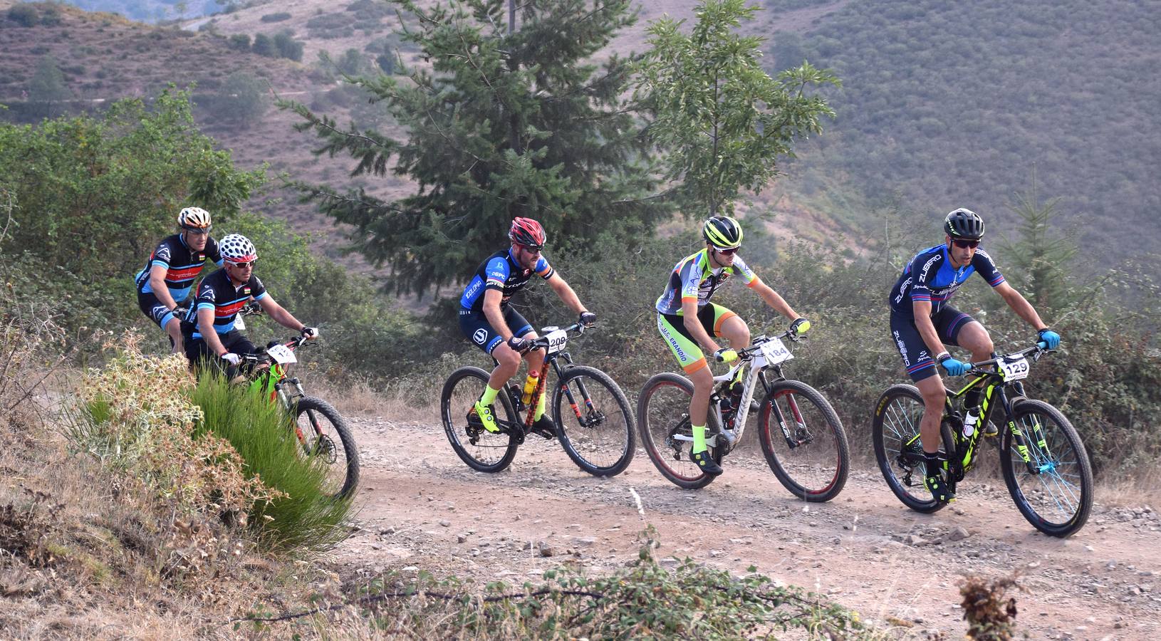 Las imágenes de la prueba ciclista de la localidad serrana