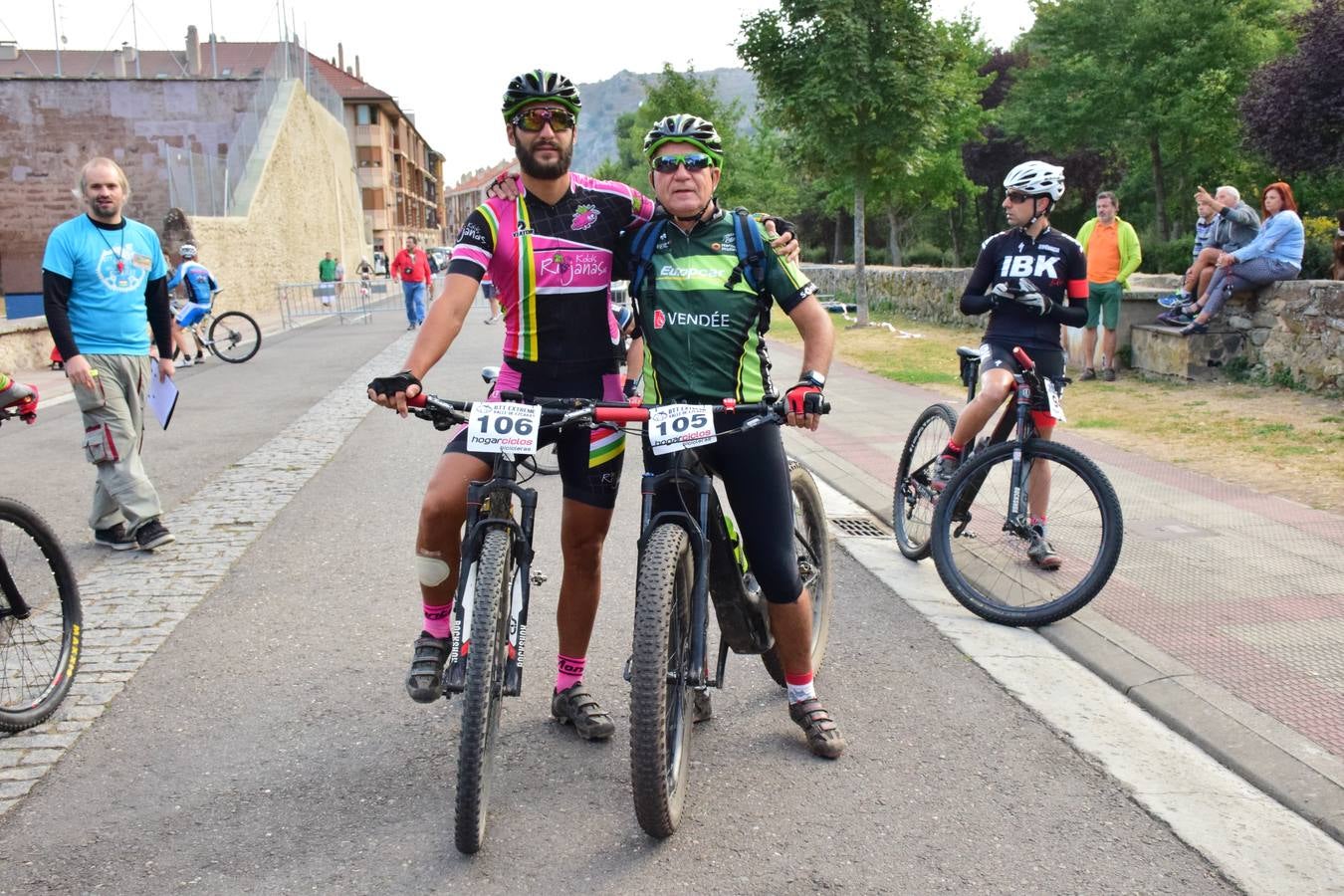 Las imágenes de la prueba ciclista de la localidad serrana