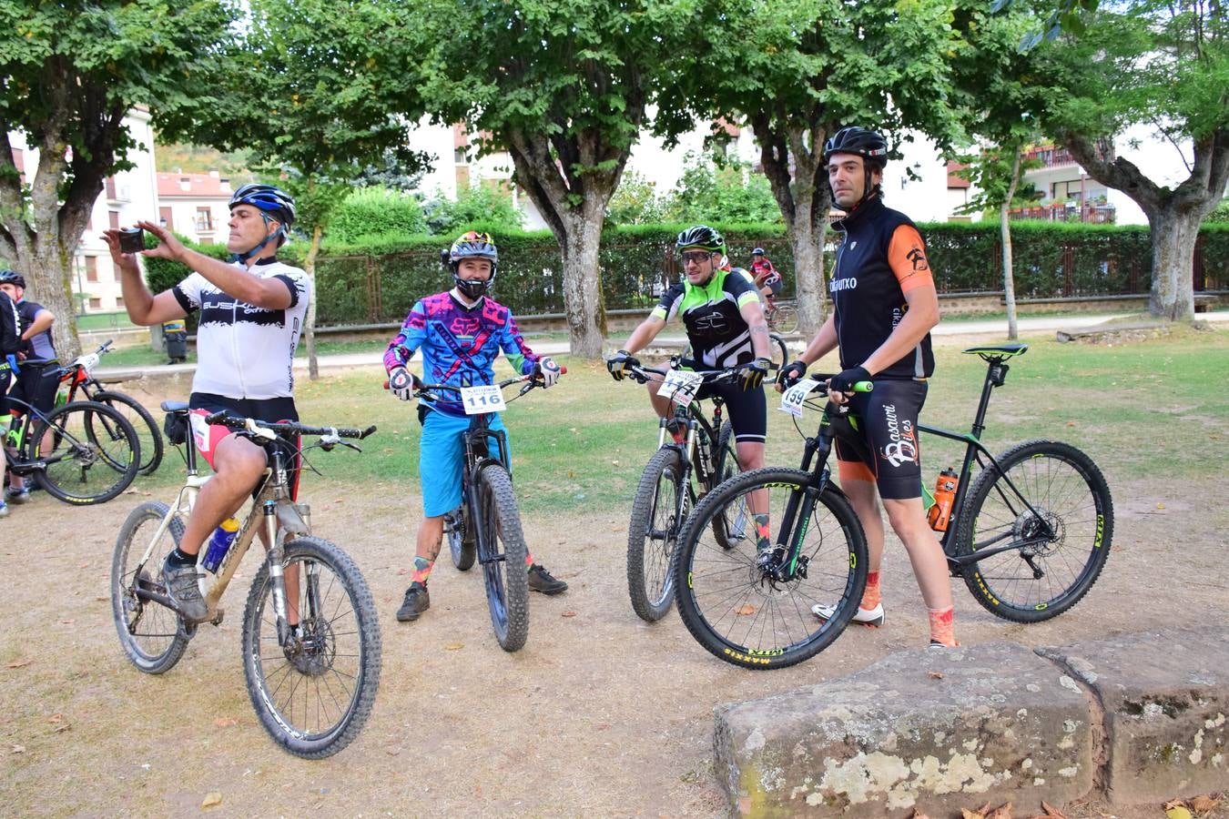 Las imágenes de la prueba ciclista de la localidad serrana