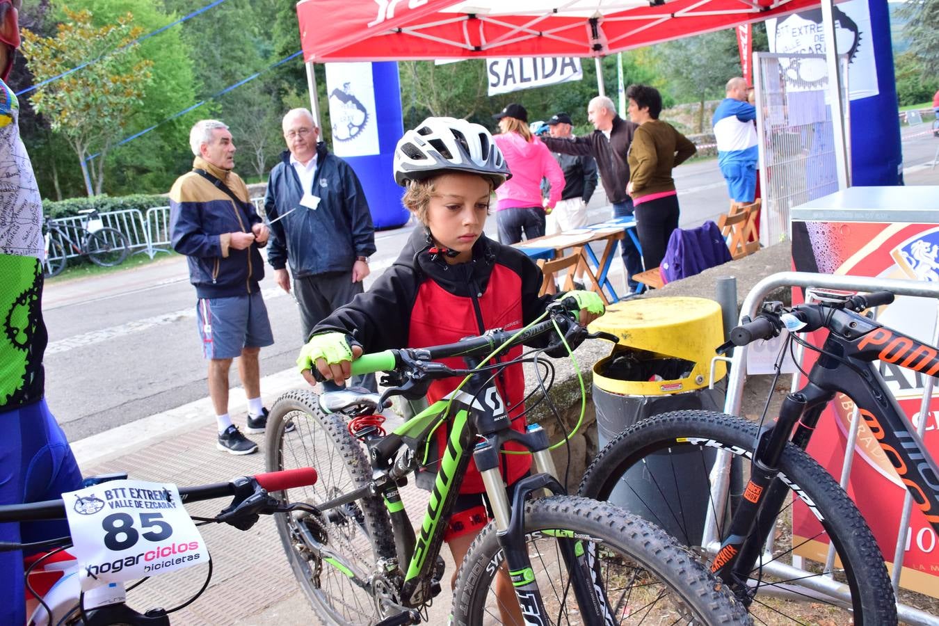 Las imágenes de la prueba ciclista de la localidad serrana
