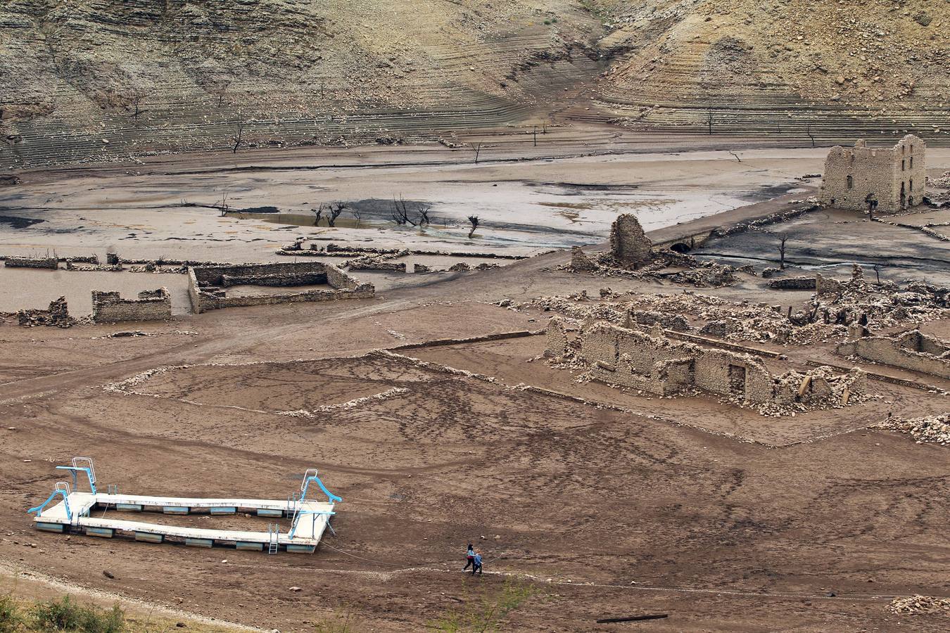 Los embalses riojano agonizan, con Mansilla por debajo ya del 15% por primera vez en su historia