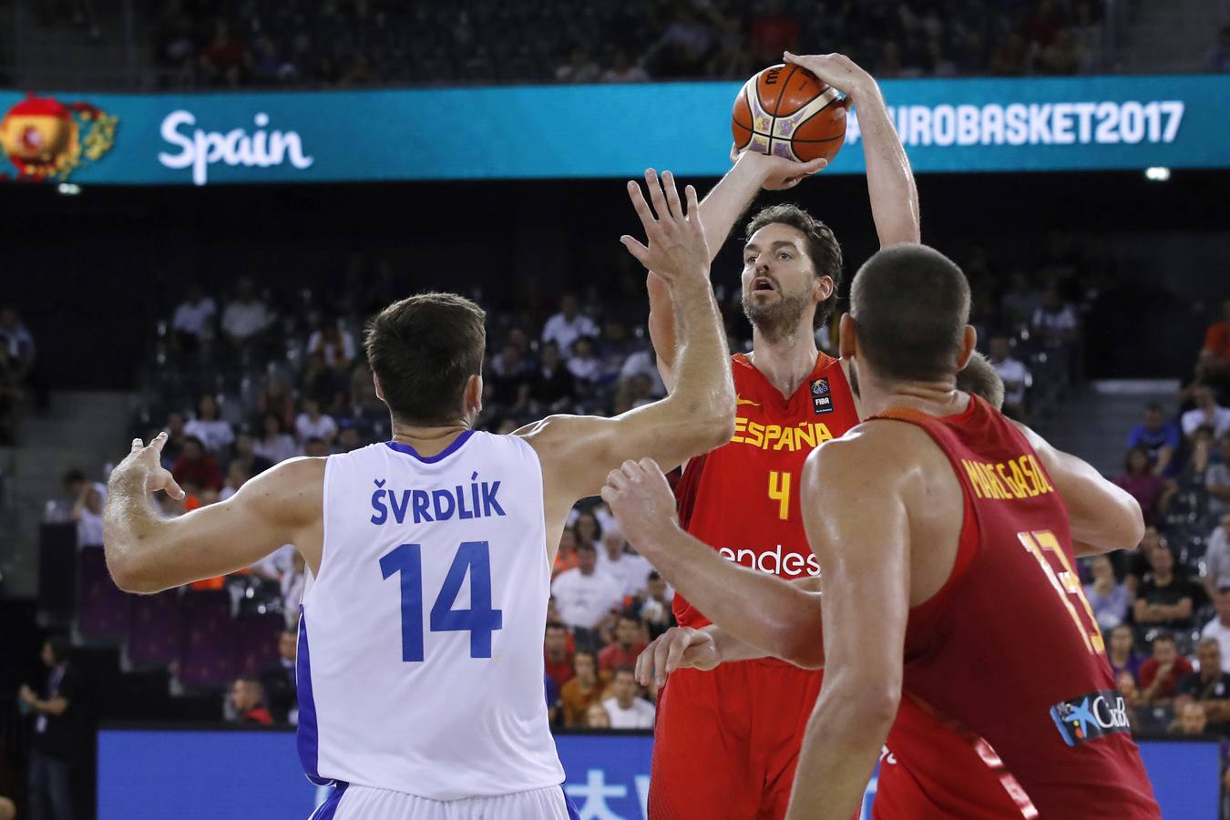 España ha pasado por encima de la República Checa en el segundo partido del Eurobasket. 