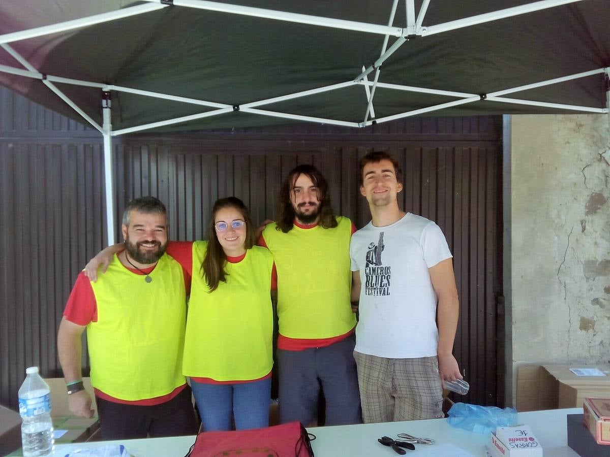 Hubo buen ambiente para enfrentarse al camino y buen almuerzo para recuperarse después