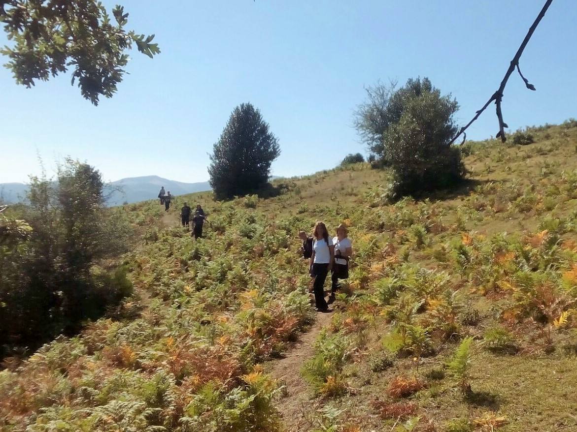 Hubo buen ambiente para enfrentarse al camino y buen almuerzo para recuperarse después