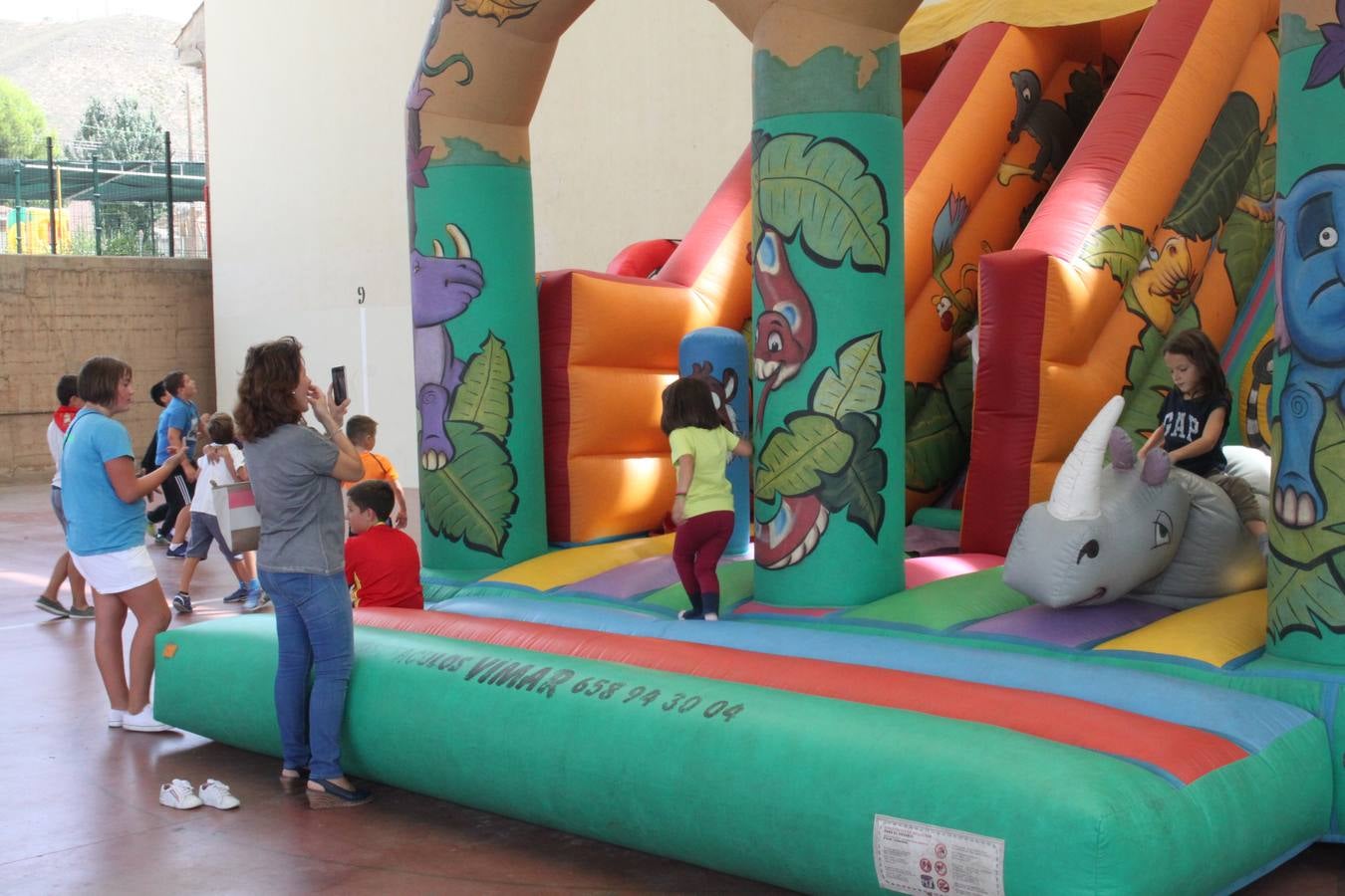 Las actividades infantiles y la gastronomía centraron el último día de las fiestas de Cervera.