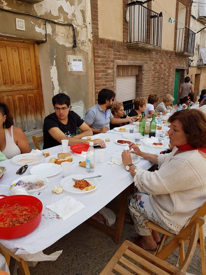 Las actividades infantiles y la gastronomía centraron el último día de las fiestas de Cervera.
