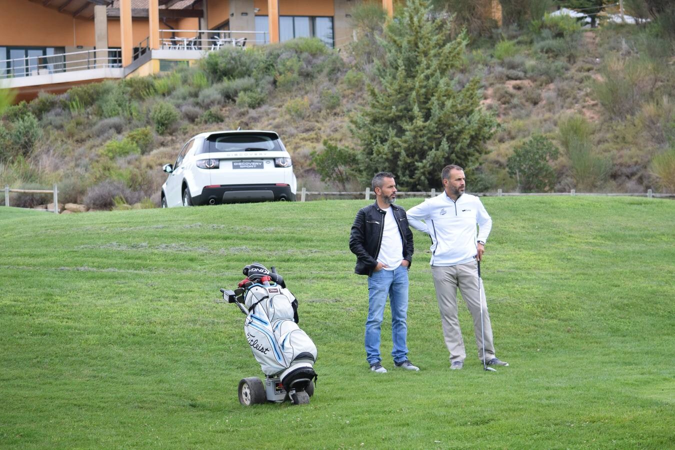 Los participantes en el Torneo Viña Ijalba de la Liga de Golf y Vino disfrutaron de una estupenda jornada de golf.