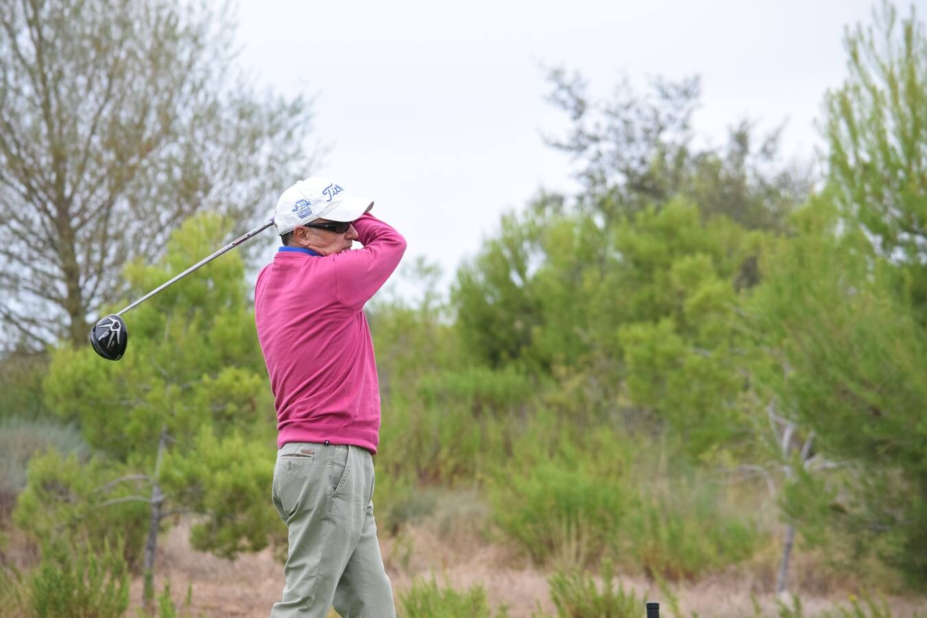 Los participantes en el Torneo Viña Ijalba de la Liga de Golf y Vino disfrutaron de una estupenda jornada de golf.