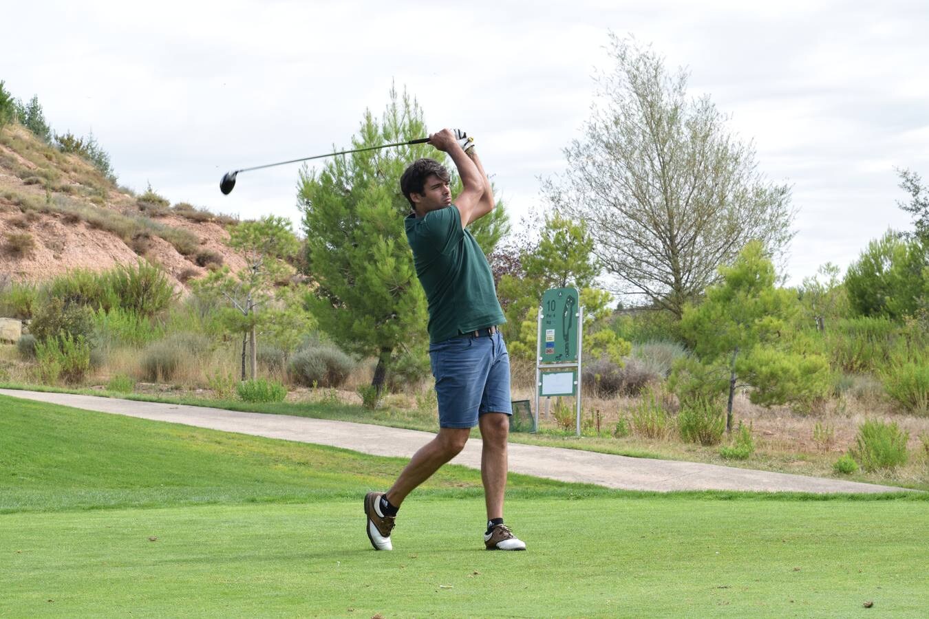 Los participantes en el Torneo Viña Ijalba de la Liga de Golf y Vino disfrutaron de una estupenda jornada de golf.