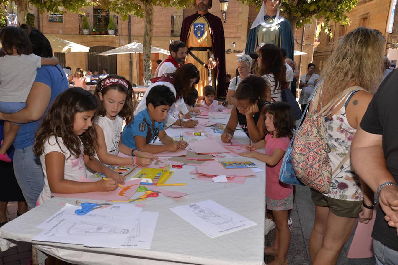 Continúan las fiestas de San Asensio en medio de un gran ambiente en todos los actos que se han propuesto en un programa donde no faltan la romería a Davalillo, el Día de los Borrachos y las vacas.